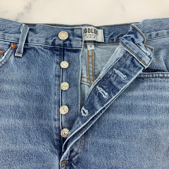 AGOLDE Rigid Riley High Rise Straight Crop Jeans - Picture 7 of 16